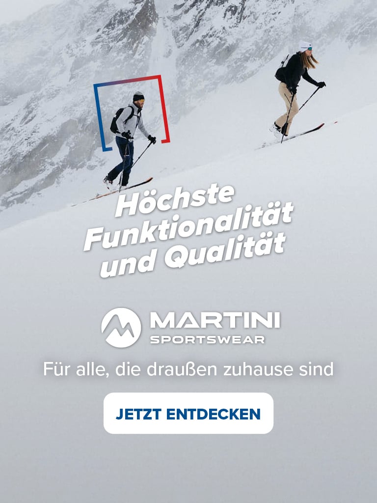 Martini Sportswear Für alle, die draußen zuhause sind Höchste Funktionalität und Qualität Jetzt Entdecken